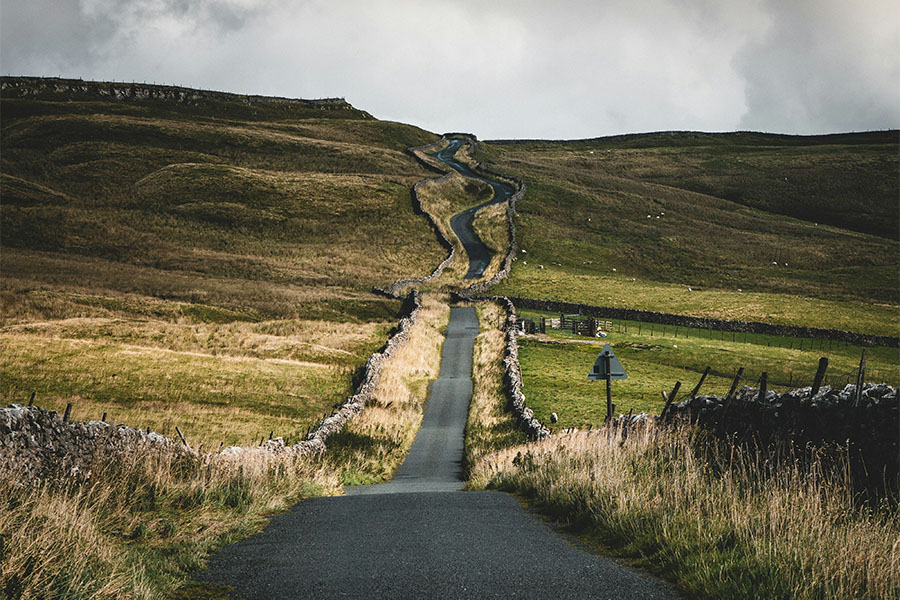Country Road landscape Country Road landscape